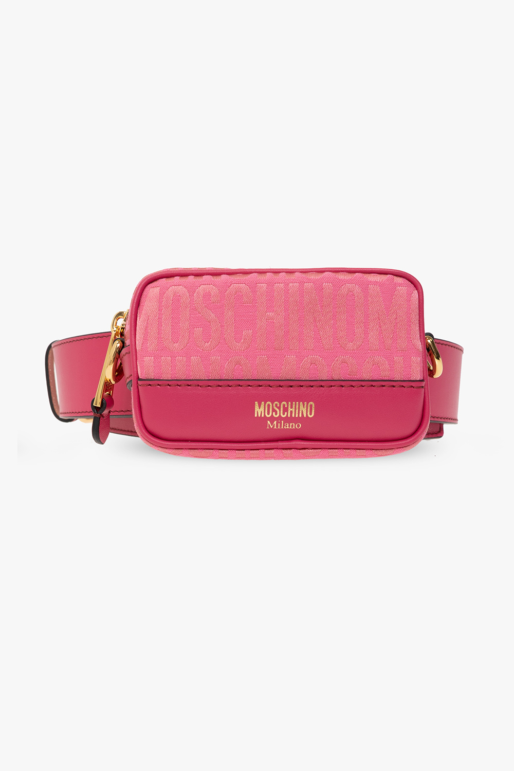 Pink on sale moschino belt